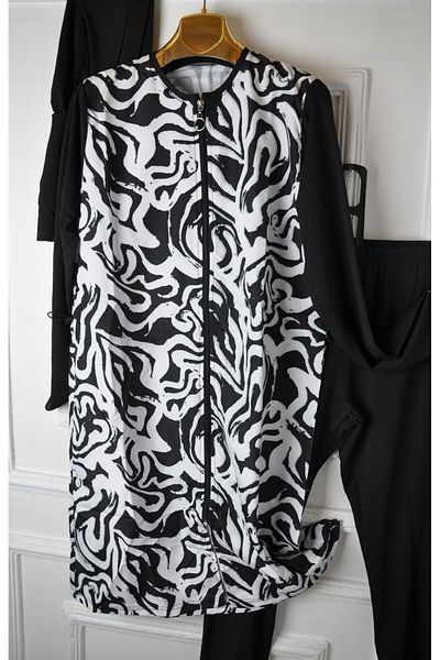 elma abone Digital Printed Copy Swimsuit