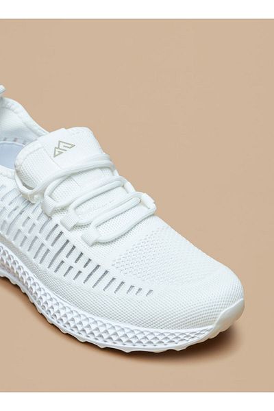 Oaklan by Shoexpress Textured Lace Up Sports Shoes