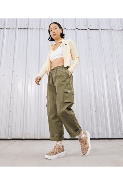 Nike Air Force 1 PLT.AF.ORM ''Snakeskin Print'' Kadın Spor Ayakkabı