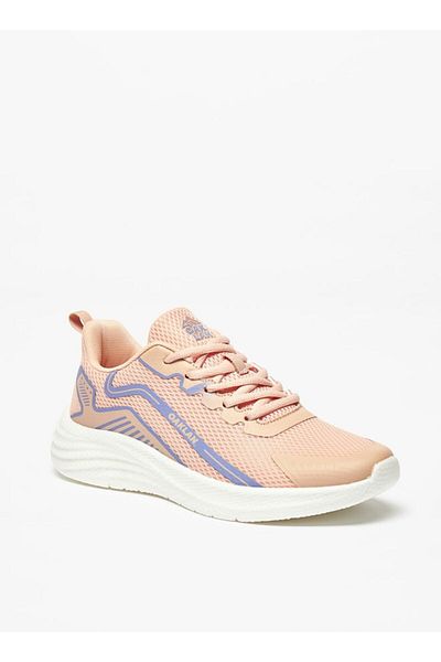Oaklan by Shoexpress Textured Lace-Up Trainer Shoes