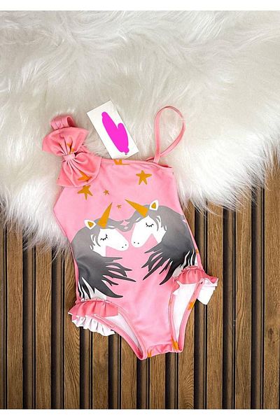 gül garden Girl's Sea Swimsuit