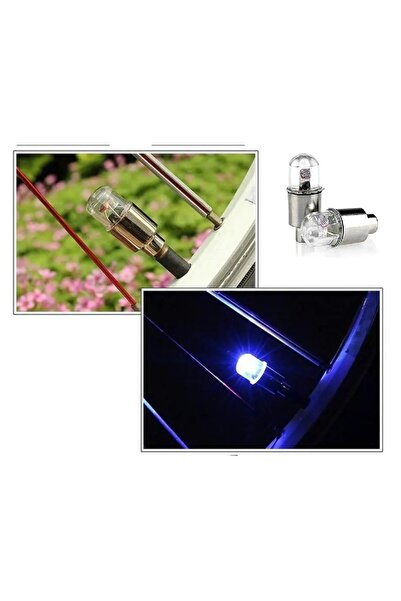 CMT غطاء صمام سيارة مضاء للدراجة 2 قطعة