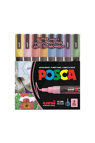 Uni Posca PC-3M Glitter Glitter Pen - 3M Poska