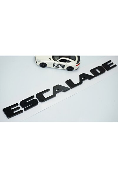 DK Tuning Escalade Bagaj Siyah Yazı Logo Cadillac İle Uyumlu