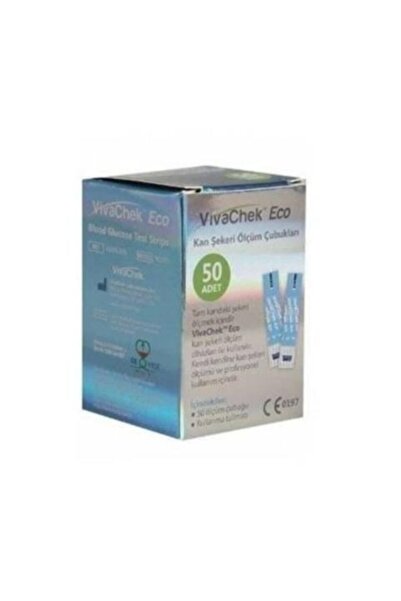 Genel Markalar Vivachek Eco Strip Kan Şekeri Ölçüm Çubuğu 50li 19.11.23