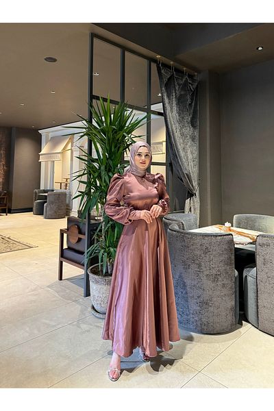 berre yazıcı Βραδινό φόρεμα Isabella Mink Hijab