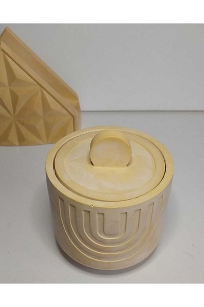 KARRA Spice Bowl Concrete Sugar Bowl