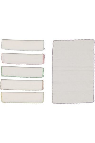 Ekebaby 6-Piece Combed Cotton Baby Mouth Wipes