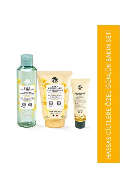 Yves Rocher Hassas Ciltlere Özel Orjinal Boy Yüz Temizleme Suyu, Temizleme Kr...