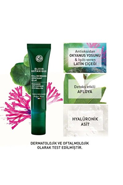 Yves Rocher Elixir Botanique Yaşlanma Karşıtı Detoks Etkili - Hyaluronik Asit Göz Kremi 15ml
