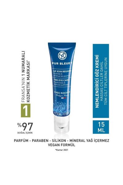 Yves Rocher Pur Bleuet Şişkinlik ve Torbalanma Karşıtı Göz Serumu 15ml