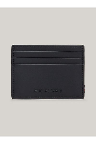 Tommy Hilfiger Hilfiger Monotype Leather Credit Card Design