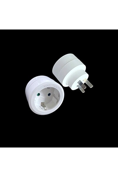 Tek-İş Çin, Avustralya Erkek (I TİPİ) Türk Dişi (C/E TİPİ) Fiş Priz Dönüştürücü Seyahat Adaptörü