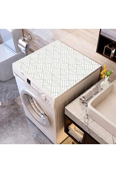 ALAMODECOR Colorful Printed Washing Machine Cover Fabric Cover 62 Cm X 62 Cm|...
