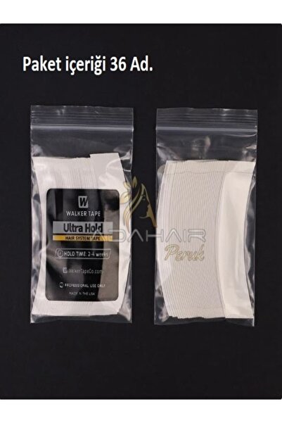 PERUK Walker Tape Ultra Hold 36 Parça Protez Saç Bandı