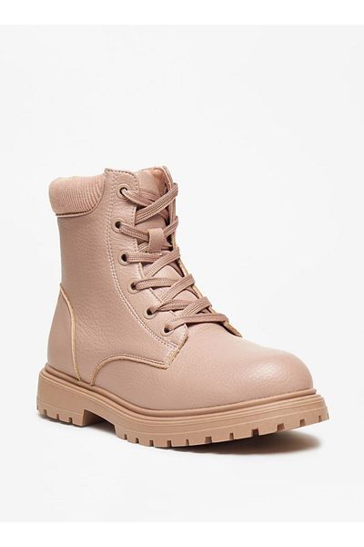 Flora Bella by Shoexpress Quilted Boots with Zip Closure