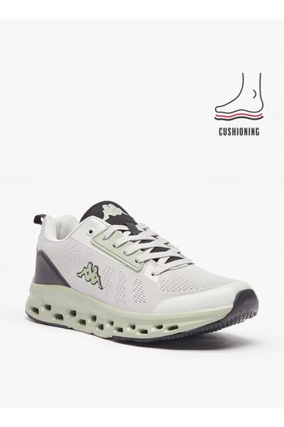 Kappa حذاء رياضي للرجال برباط وشعار الماركة مع بطانة