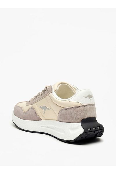 Kangaroos Women's Logo Detail Walking Shoes with Lace-Up Closure