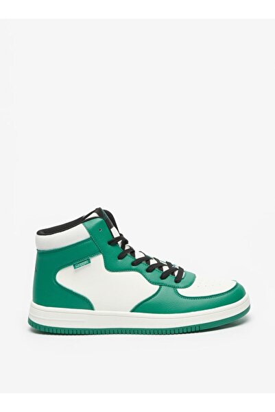 Kappa Men's Lace-Up High Cut Sneakers