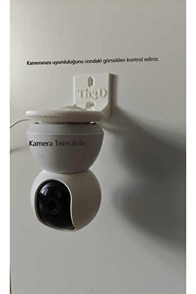 Th3D Tp-link Tapo Uyumlu Duvar Montaj Aparatı (KAMERA DAHİL DEĞİL.)