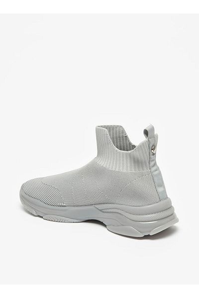 Flora Bella by Shoexpress Solid Slip-On High Top Sneakers