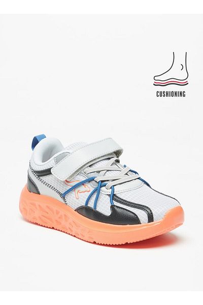 Kangaroos Boys' Colourblock Sports Shoes with Cushioning