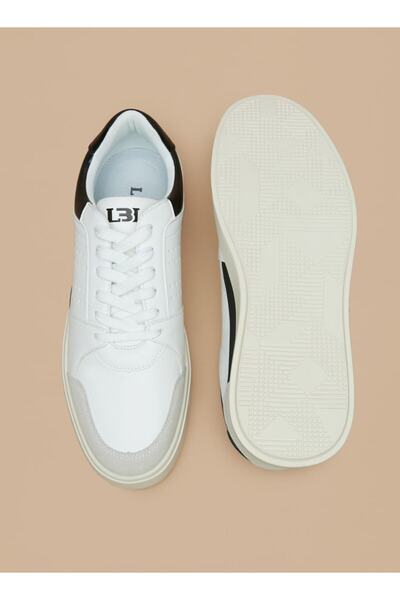 LBL by Shoexpress Men's Textured Low Ankle Lace-Up Sneakers