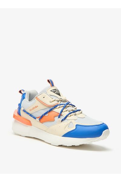 Haadana Colourblock Low Ankle Sneakers with Lace-up Closure