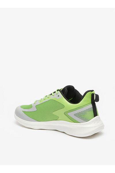 Dash Men's Textured Lace-Up Sports Shoes with Cushioning