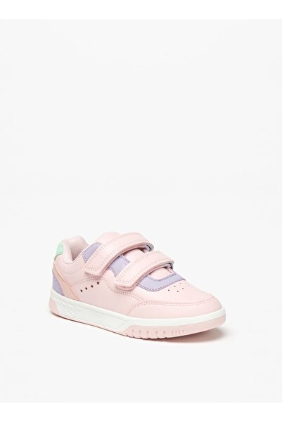 Flora Bella by Shoexpress Panelled Sneakers with Hook and Loop Closure