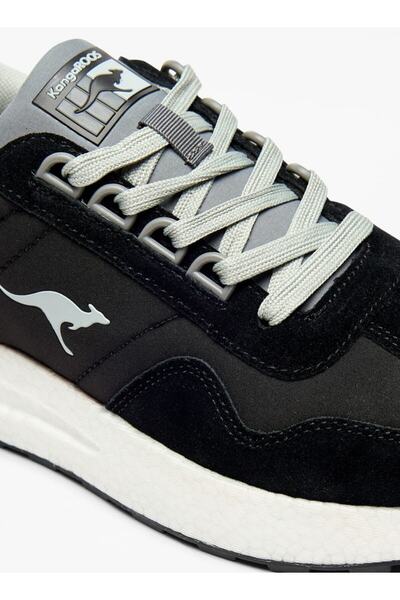 Kangaroos Women's Logo Detail Walking Shoes with Lace-Up Closure