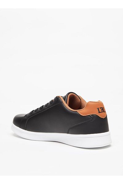 LBL by Shoexpress Panelled Sneakers with Lace-Up Closure