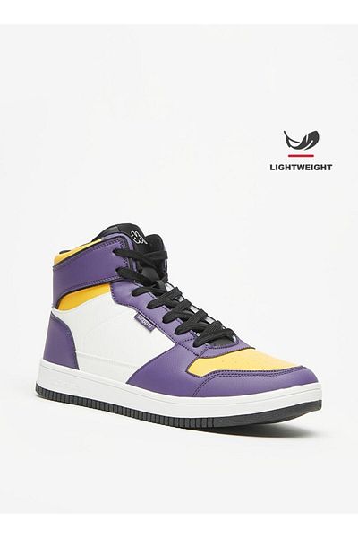 Kappa Men's Lace-Up High Top Lightweight Sneakers