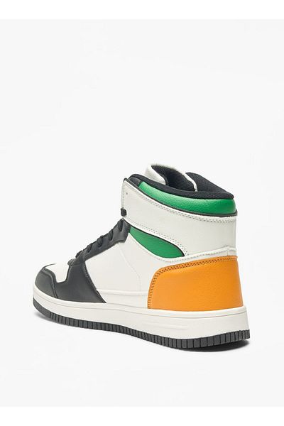 Kappa Men's High Top Sports Shoes with Lace-Up Closure