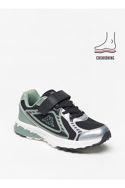 Kappa Boys' Textured Sneakers with Cushioning