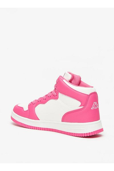 Kappa Women's Panelled High Top Lace-Up Lightweight Sneakers