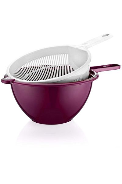 EbruliHomeArt Plum Strainer Basin Double Strainer