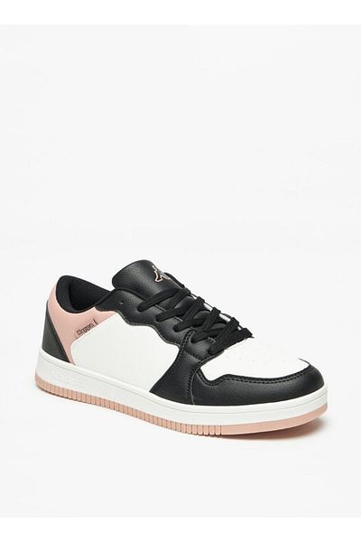 Kappa Women's Colourblock Sports Shoes with Lace-Up Closure
