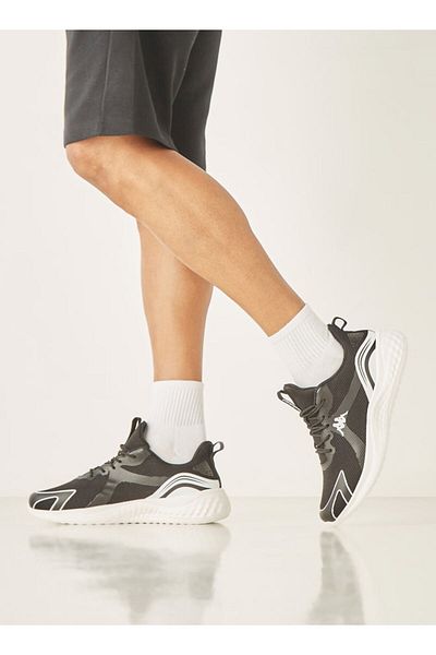 Kappa Men's Textured Lace-Up Walking Shoes