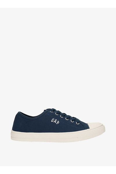 GAP أحذية رياضية للرجال بطباعة الشعار مع إغلاق برباط