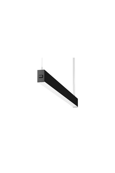 GOYA GY 8031-90 Black Linear Luminaire - 25W 3000K Pendant Case
