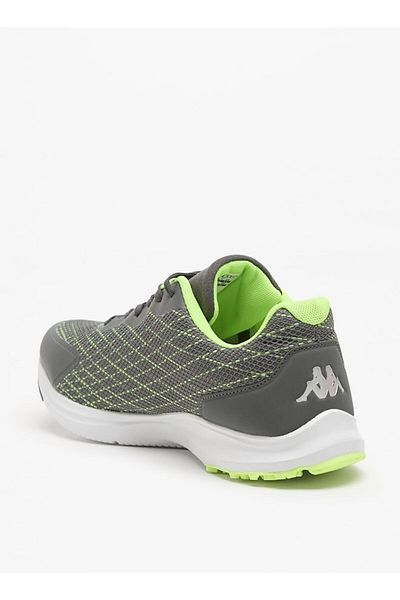 Kappa Men's Textured Lightweight Sports Shoes with Lace-Up Closure