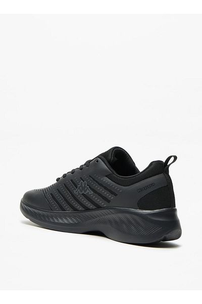 Kappa Men's Textured Sports Shoes with Lace-Up Closure