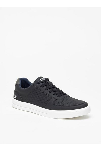 LBL by Shoexpress Men's Textured Low Ankle Lace-Up Sneakers