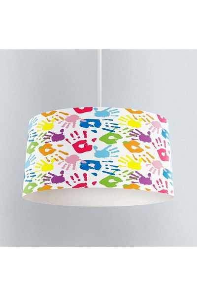 Else Dekor Colorful Patterned Children's Baby Room - Pendant Chandelier
