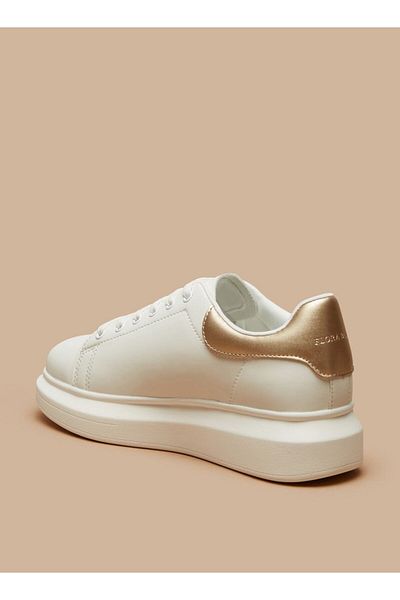 Flora Bella by Shoexpress Solid Sneakers with Lace-Up Closure