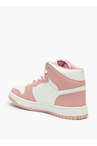 Oaklan by Shoexpress Colourblock High Top Sneakers with Lace-Up Closure