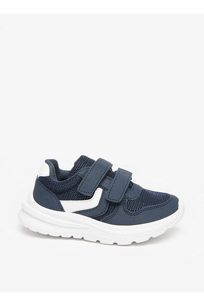 LBL by Shoexpress Mesh Textured Sneakers with Hook and Loop Closure