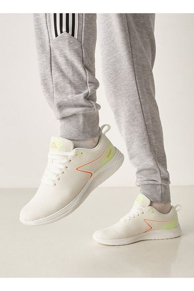 Kappa Men's Textured Lace-Up Sports Shoes with Cushioning