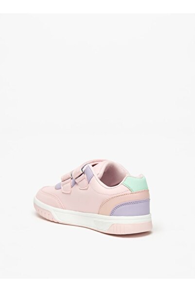Flora Bella by Shoexpress Panelled Sneakers with Hook and Loop Closure